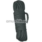 Мотузка Shibari Bondage 10 м, чорна - Фото №1