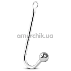 Анальный крюк Sinner Bondage Hook 1 Ball, серебряный - Фото №1
