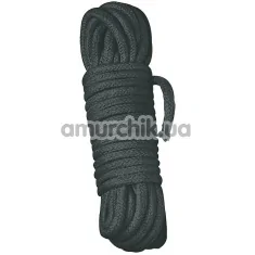 Мотузка Shibari Bondage 10 м, чорна - Фото №1