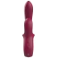 Вибратор Glam Duo Vibrator, бордовый - Фото №4