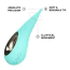 Клиторальный вибратор Lelo Dot Aqua (Лело Дот Аква), бирюзовый - Фото №7