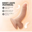 Фаллоимитатор Dr. Skin Mini Cock 4, телесный - Фото №18