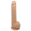 Фалоімітатор SilexD Premium Silicone Dildo Model 1 Size 15, тілесний - Фото №2