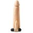 Насадка на пенис с вибрацией Virgite Sleeves Realistic Sleeve Penis Sheath S3, телесная - Фото №2