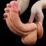 Фаллоимитатор Dual-Layered Silicone Nature Cock LV411014, светло-телесный - Фото №15