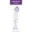 Фалоімітатор Kinx Spiraled Ice G-Spot Dildo, блакитний - Фото №2