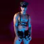 Костюм полицейского JSY Sexy Lingerie 9106, черный: трусы-боксеры + портупея + фуражка + наручники - Фото №3