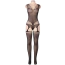 Комбінезон Star Night Net Triangle Sexy Bodystocking, чорний - Фото №5