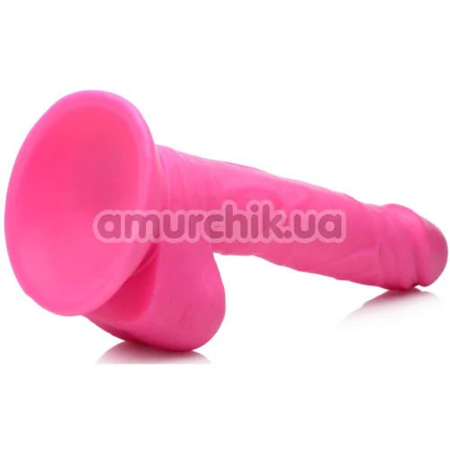 Фаллоимитатор Pop Peckers Dildo With Balls 6.5, розовый