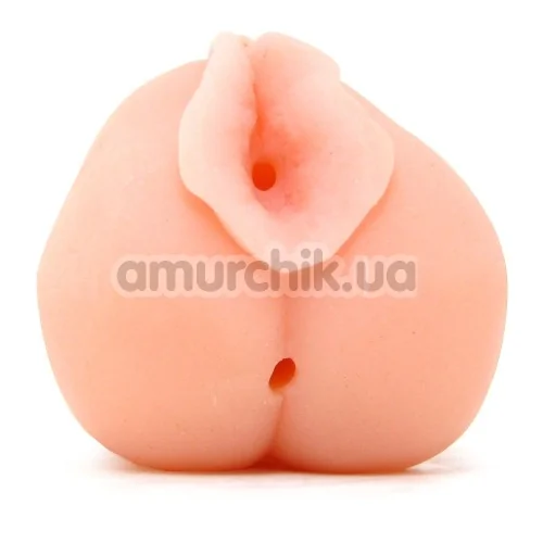Искусственная вагина и анус CyberStroker Pussy and Ass, телесная