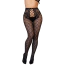 Колготки Leg Avenue Net Tights With Crotchless Panty, черные - Фото №3