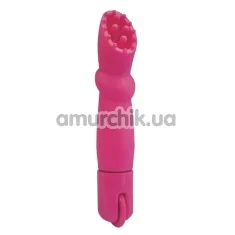 Кліторальний вібратор Nubby Clitoral Head, рожевий - Фото №1