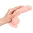 Фаллоимитатор Medical Silicone Dildo 16 см, телесный - Фото №5