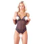 Боди Cottelli Collection Crotchless Body, черное - Фото №2