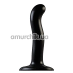 Фалоімітатор Strap-On-Me P&G-Spot Dildo M, чорний - Фото №1