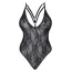 Боди Cotelli Lingerie Sexy Lace String Body, черное - Фото №5