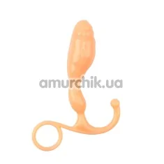 Стимулятор простаты Prof. Jason C Prostate Probe 5.3, телесный - Фото №1