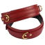 Фиксаторы для рук и ног Behave! Luxury Fetish Wrist To Thigh Cuff Set-Red, красные - Фото №2