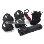 Бондажный набор Roomfun Bedroom Bondage Kit, черный - Фото №1