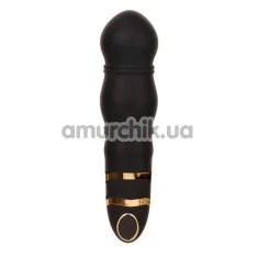 Кліторальний вібратор Purrfect Silicone, чорний - Фото №1