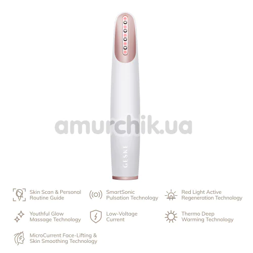 Лифтинг-массажер для лица Geske Skin Firming Wand 7 in 1, кремовый