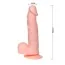 Фалоімітатор Inflatable Realistic Cock, тілесний - Фото №4
