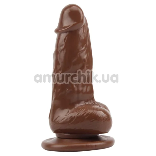 Фалоімітатор Ballsy Super Cock Jumbo Jack, коричневий - Фото №1