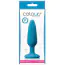 Анальна пробка Colours Pleasure Small Plug, блакитна - Фото №2