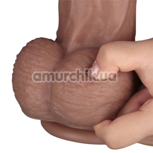 Фаллоимитатор Dual-Layered Silicone Nature Cock LV411301, светло-коричневый