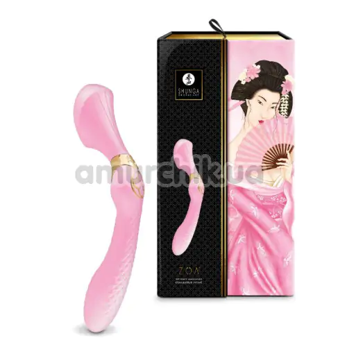 Вибратор Shunga Zoa, розовый