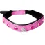Ошейник DS Fetish Leather Collar Jewel, розовый - Фото №1
