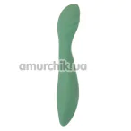 Вибратор для точки G Sweet Em Velvet Lure Curve Vibe, зеленый - Фото №1