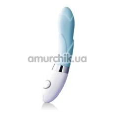 Вибратор Lelo Iris Blue (Лело Ирис Блю), голубой - Фото №1