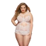 Комплект JSY Sexy Lingerie 8381, белый: корсет + трусики-стринги - Фото №1