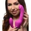 Безремневой страпон с вибрацией Strap U Royal Rider Vibrating Strapless Strap On Dildo, малиновый - Фото №5