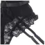 Боди с подвязками Star Night Mesh & Lace Garter Teddy, черное - Фото №13