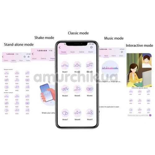 Виброяйцо Remote Control Vibrating Egg PL-APP886, фиолетовое