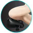 Надувная подушка для секса с фиксаторами Dark Magic Inflatable Pillow With Cuffs, черная - Фото №3
