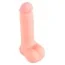 Фаллоимитатор Medical Silicone Dildo 20 см прямой, телесный - Фото №3