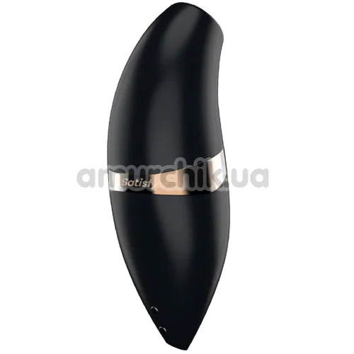 Симулятор орального секса для женщин Guilty Pleasure х Satisfyer Aura Pulse, черный