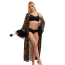 Пеньюар Star Night Sexy Leopard Long Sleeve Robe, леопардовий - Фото №4