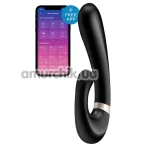 Вибратор с подогревом Satisfyer Heat Wave, черный - Фото №1