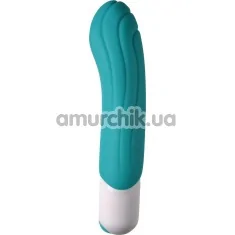 Вибратор для точки G SToys Samira, бирюзовый - Фото №1