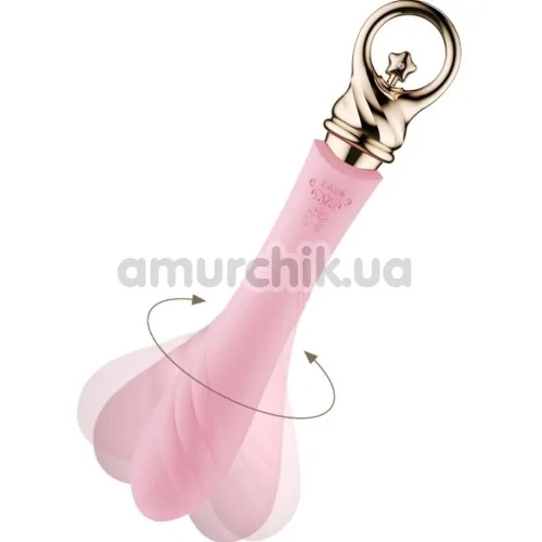 Вибратор с подогревом Zalo Courage Pre-Heating G-spot Massager, розовый