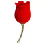 Кліторальний вібратор Pretty Love Rose Lover, червоний - Фото №1