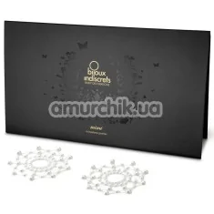 Украшения для сосков Bijoux Indiscrets Mimi Pearl Pasties, белые - Фото №1
