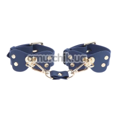 Фиксаторы для рук Taboom Silicone Supreme Wrist Cuffs Set, синие - Фото №1