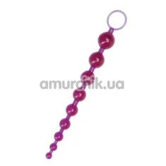 Анальная цепочка Hunger Anal Love Chain, фиолетовая - Фото №1