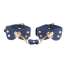 Фиксаторы для рук Taboom Silicone Supreme Wrist Cuffs Set, синие - Фото №1