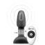 Анальная пробка с вибрацией и ротацией B-Vibe Rimming Plug Petite, черная - Фото №1